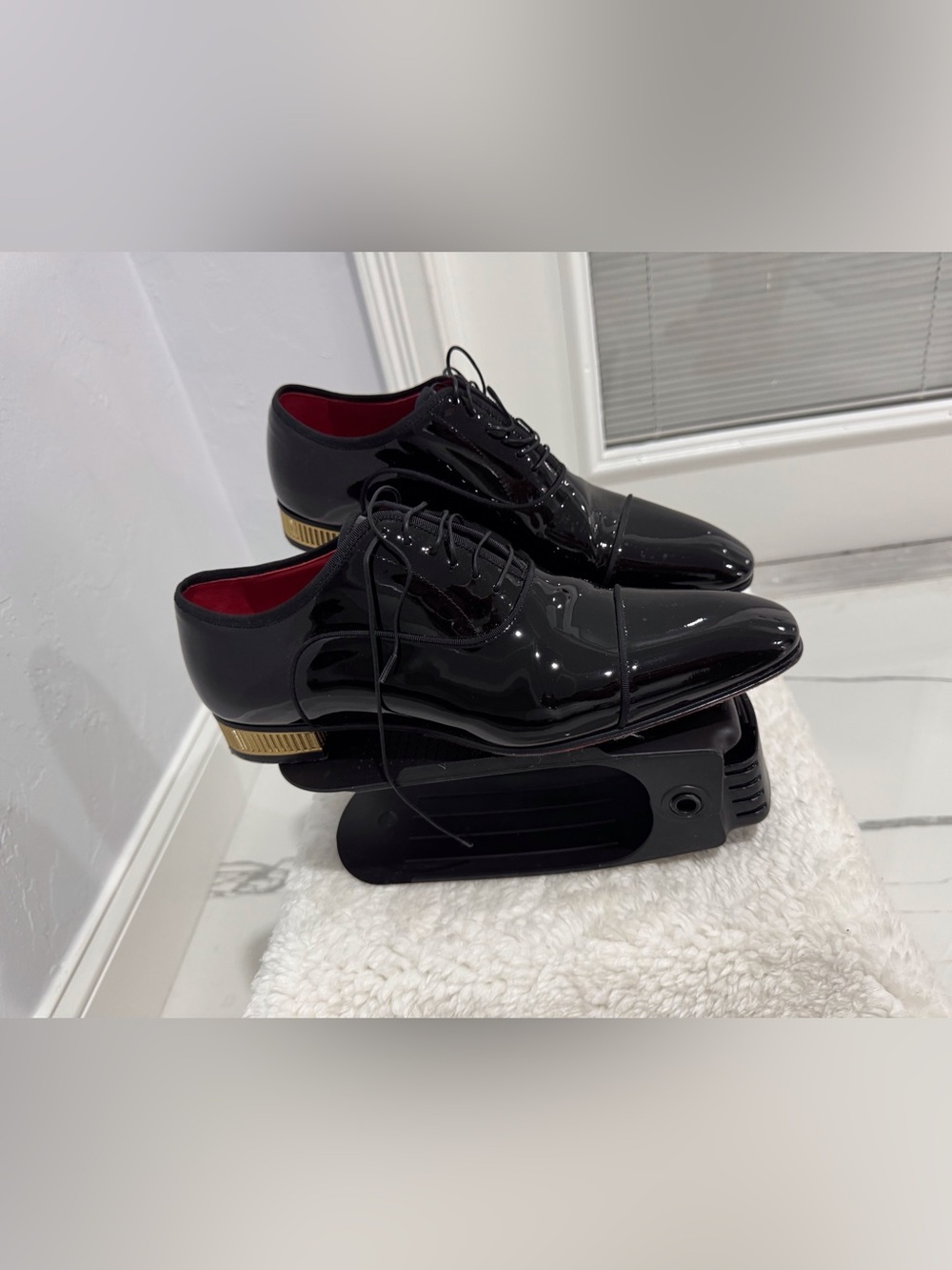 Christian Louboutin Brown Box with White Logo